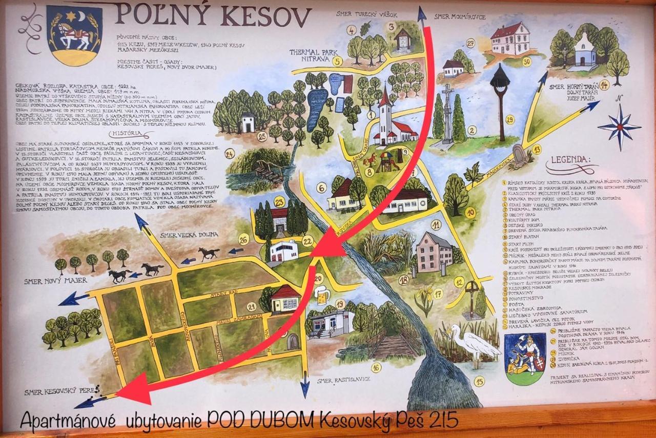 Apartmanove Ubytovanie Pod Dubom Polny Kesov Luaran gambar